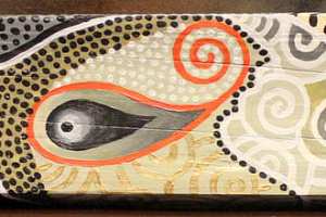 Epp Margna "Valge lind" 10 x 60 cm