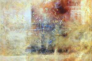Monica del Norte \"Hilinenud kiri emale\" 140 x 120 cm.