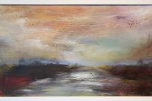 Monica del Norte \"Viimaste lahkujate maantee\" 70,5 x 43 cm. Hind 450.-