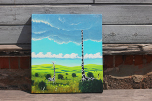 Navitrolla.-Nursipalust-sai-Nursipuru.-Olimaal-2024.-Moodud-46x50cm