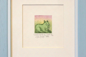 Navitrolla "Tuhmuskott" (kuivnõel) 1996. 19 x 19 cm.