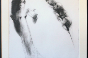 Silvi Liiva "Looja" (ofort) 1985. 66 x 68 cm