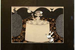 Viive Noor \"Alice. It\'s Always Tea Time\" 2014. 50 x 60 cm