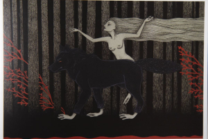 Jookseb-koos-huntidega.-Libahunt-I-2018.-Moodud-21x147cm.-Hind-4.-